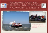 Button Jugendaustausch Kiel Cuxhaven Helgoland